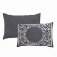 thumbnail image 4 of Superior Bohemian Mandala Lightweight Cotton Blend Woven Jacquard Bedspread Set, King, Denim Blue, 4 of 10
