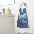thumbnail image 6 of Wobogo Starry Night Face Towel Soft Breathable Cotton Towel Set for Bathroom Kitchen Hotel Spa Gift Decor, 6 of 7