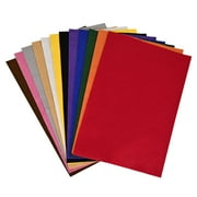 Hello Hobby Primary Multicolor Felt Sheets, 12 Pack for Sewing and Crafts