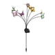 thumbnail image 5 of Lámpara decorativa de mariposa con luces LED solares para jardín y patio. Luz cálida 8 cabezas, 5 of 9
