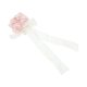 thumbnail image 5 of Ofertas Únicas 1 Pc Scrunchie Cinta de Malla de Moda con Perlas Gomas para el Cabello Beige Rosa, 5 of 5