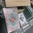 thumbnail image 1 of Cartas de tarot de plástico para jinete, lámina dorada, exquisita colección de cartas de adivinación de ajedrez y juego de cartas, resistente al agua y al desgaste qym unisex, 1 of 2