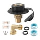 thumbnail image 3 of Kit de entrada de agua para RV City, adaptador de conector de manguera de agua para RV de 1/2" macho resistente Negro, 3 of 9