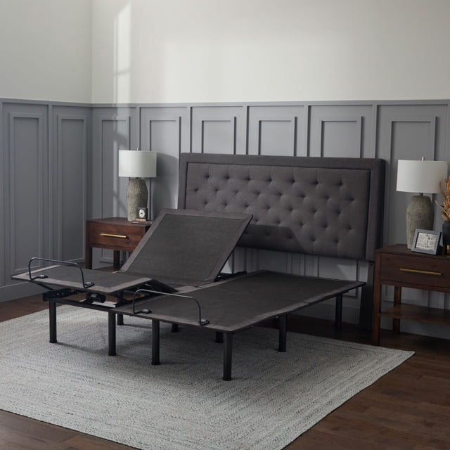 Cama Eléctrica Ajustable E255 Malouf Inalámbrica Matrimonial