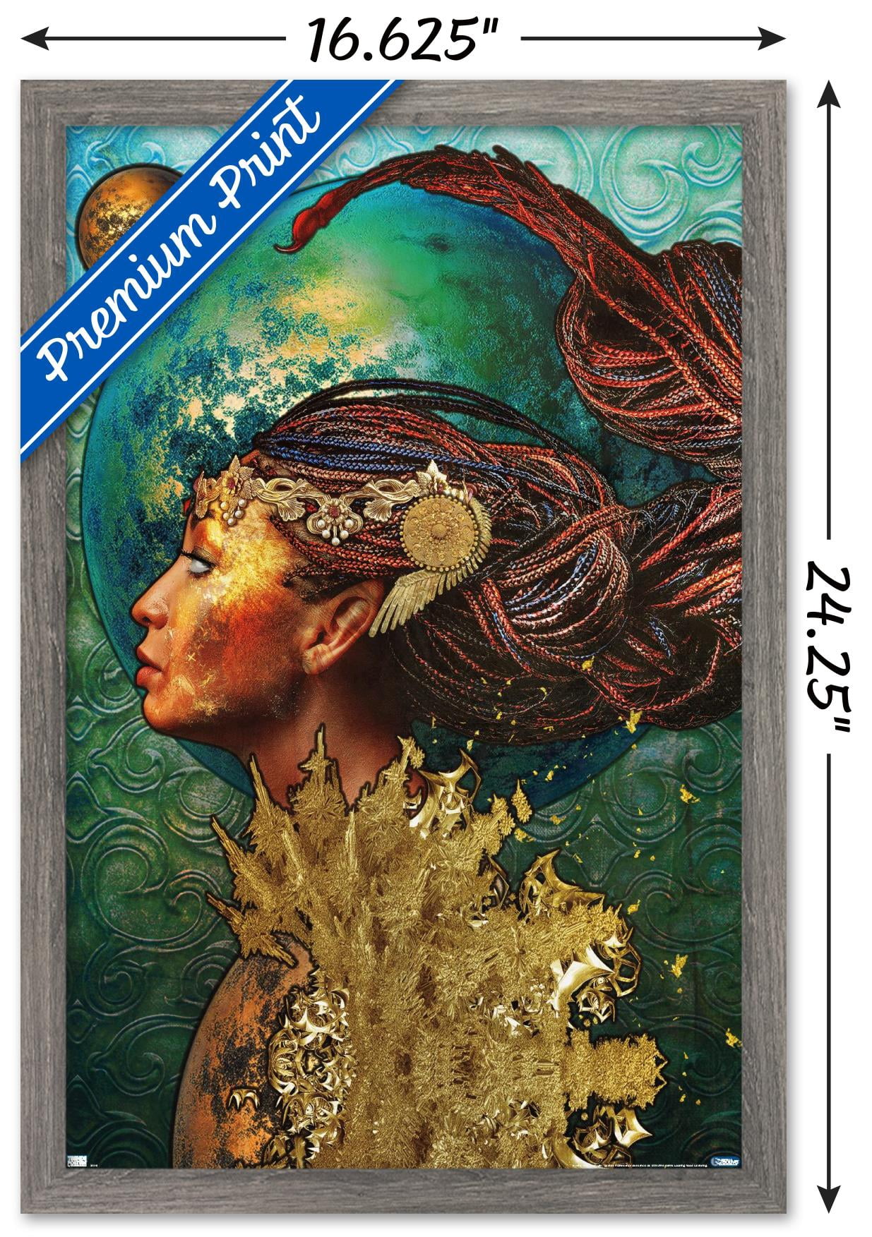 Jena DellaGrottaglia: Cosmic Zodiac - Scorpio Wall Poster, 14.725" x 22.375" Framed