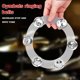 thumbnail image 1 of Juego de 6 tambor de anillo de sombrero Hi-Hat campanas de pandereta Bsvklp, 1 of 9