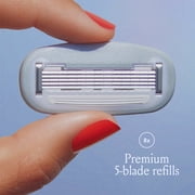 Billie Women’s Razor 5-Blade Refills, 8 Ct