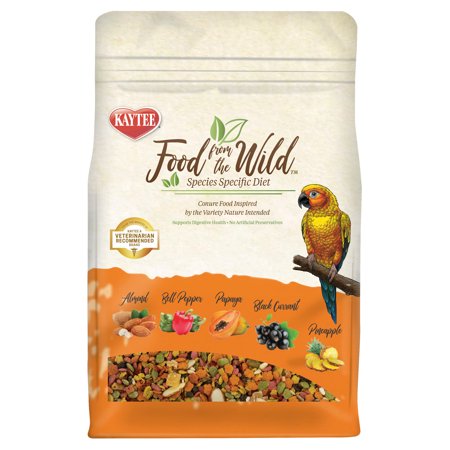 UPC: 0071859005188 | Kaytee Food from the Wild Conure 2.5 lb Hand Selected Ingredients