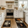 thumbnail image 5 of Halloween Kitchen Rug Set of 2, Non Pumpkin Spooky Mats with Anti Fatigue Comfort, Washable Halloween Decor Rugs for Sink Laundry Office, Farmhouse Holiday Floor Mats 15.8x23.6+15.8x43.3 Inches, 5 of 6