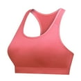thumbnail image 4 of WCJM Red Fashion Vest Fitness Bra Sports Women Hollow Pad Yoga Out Running Tank, 4 of 5