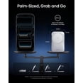thumbnail image 4 of Anker Prime 3-in-1 Charging Station, AirCool Wireless Charger, Qi2 25W Certified Palm-Sized Foldable MagSafe Charger, 4 of 5