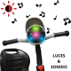 thumbnail image 2 of Triciclo para Niños Torreta con Luz y Sonido Ruedas de Eva Apto a partir de 2 Años Soporta hasta 20 kg - Gris, 2 of 6