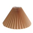 thumbnail image 1 of Pleated Lampshade E27 Light Cover Japanese Style Fabric Table Lamp Ceiling Decor Lamp E27 Light Cover Japanese Style Fabric Table Lamp Ceiling Decor Pleated Lampshade  White, 1 of 2