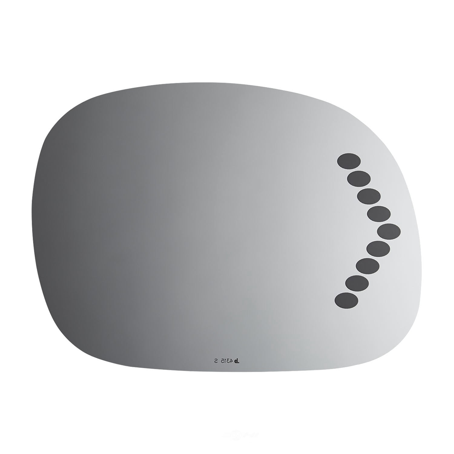 Burco Side View Mirror Replacement Glass - Clear Glass - 4315S