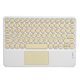 thumbnail image 2 of Teclado para Tableta Teclado Táctil Redondo con Diseño Ergonómico Conexión Estable de 10 Pulgadas Teclado Inalámbrico para Tableta / Computadora Portátil / Teléfono ANGGREK Otros, 2 of 8