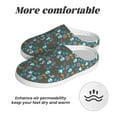 thumbnail image 6 of Yiaed Skull cute organ Print Slippers Fuzzy Warm Cozy Slippers Non Slip House Slippers For Indoor Outdoor Slippers House Slippers-46/47, 6 of 7