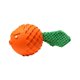 thumbnail image 2 of Bonito juguete chirriante para perros, resistente a mordeduras, suministros de goma, chirriador de mascotas, juguetes para masticar razas de animales , NARANJA Yinane juguetes chirriantes, 2 of 8