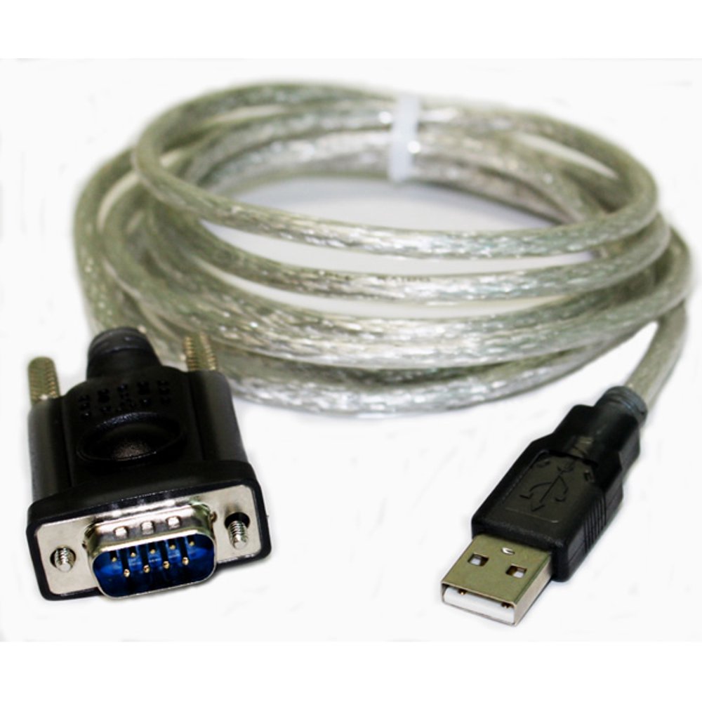 AYA 5Ft. USB 2.0 to Serial (9pin) DB9 RS232 Adapter Cable w/FTDI FT232R USB UART Chipset