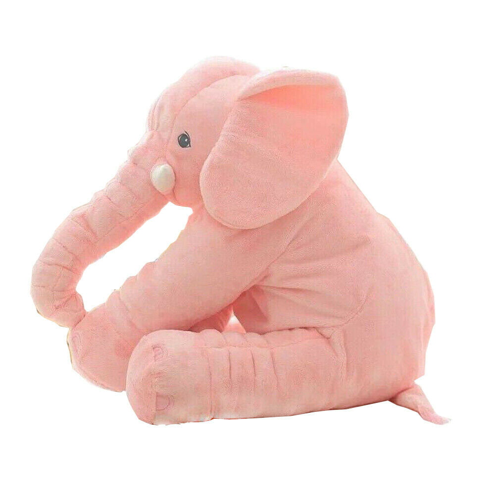 stuffed elephant baby pillow