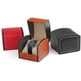 thumbnail image 5 of Caja de cuero para relojes, caja para relojes, caja para relojes a prueba de golpes, vitrina, cofre o caja de almacenamiento para entusiastas de los relojes, 5 of 5
