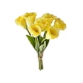 thumbnail image 2 of Ramo de seda artificial,juego de 7 piezas,flores artificiales para fotografía de bodas,arreglo floral realista para jarrón,flores artificiales para sala de estar u oficina., 2 of 7