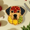 thumbnail image 2 of BOZHOU Wooden Dog Shaped Fruit Plate For Indoor Use Decorative Serving Tray Unique Kitchen Dining Table Centerpiece Pet Lover, 2 of 6