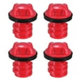 thumbnail image 1 of Uxcell 4-Pack Accesorios de Reemplazo de Tapón de Drenaje para Enfriadores con Diseño a Prueba de Fugas para RTIC para Enfriadores Igloo [Rojo], 1 of 1