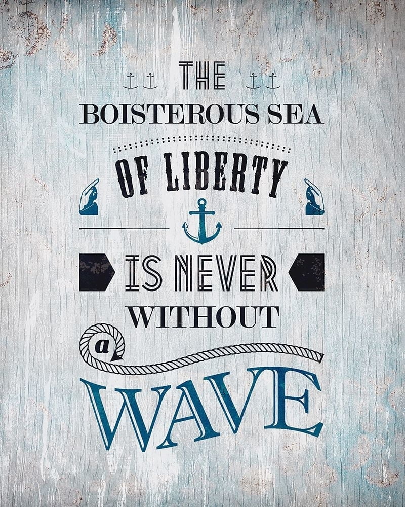 24 x 24 Travel the Sea 3 Poster Print by Kimberly Allen 24 x 24 Travel the Sea 3 Poster Print by Kimberly Allen