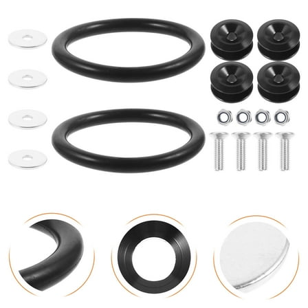 WHAMVOX 1 Set Car Modification Accessory Quick Release Fastener Car Bumper Holder Clip