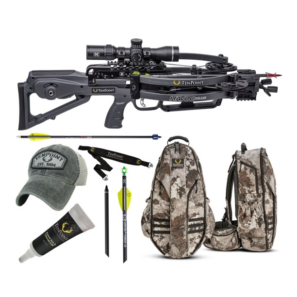 TenPoint Havoc RS440 Crossbow (Graphite) Huntsman Bundle 