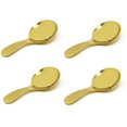 thumbnail image 1 of 4PCS Stainless Steel Short Handle Spoon for Salt Condiments Dessert Tea Coffee (gold), 1 of 7