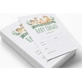 thumbnail image 2 of Inkdotpot Set Of 30Jungle Animals Baby Shower Invitations-Diaper Raffle Tickets And Baby Shower Book Request Cards Gender Neutral Invites Its A Boy Its A Girl, 2 of 8