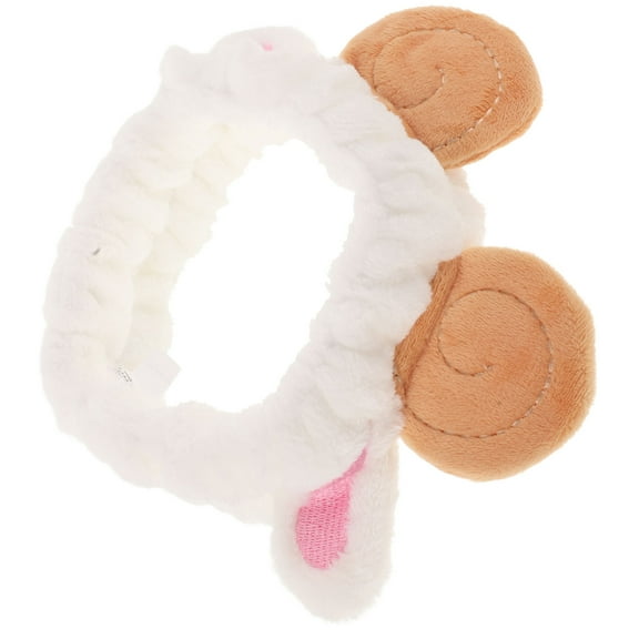 Luxshiny White Hairband for Washing Face Spa Headband for Skincare and Makeup Use