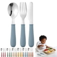 thumbnail image 2 of 2/1 Sets Elderly Tableware Spoon and Fork Set, Adaptive Utensils, Weighted Utensils for Tremors, Adaptive Stainless Steel Silverware for Adults Elderly Pediatrics, 2 of 9