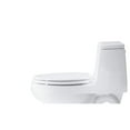 Stonewood QuietClose Round Closed Front Toilet Seat in White (3Pack