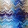 thumbnail image 3 of Missoni Montgomery Blue Throw 170, 3 of 4