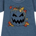 thumbnail image 3 of Instant Message - Pumpkin Lawn Bag - Toddler & Youth Girls Fleece Dress, 3 of 6