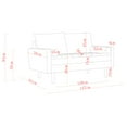 thumbnail image 2 of Kingway Furniture Mid-Century Modern Velvet Loveseat, Green, 2 of 7