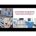 thumbnail image 3 of Modular Classroom Storage Cabinet - 2 stacked modules with 12 small bins, 3 of 8
