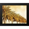 thumbnail image 2 of Nall, Skip 14x12 Black Modern Framed Museum Art Print Titled - Palms on Brown I, 2 of 5