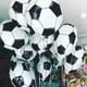 thumbnail image 2 of 10 globos de aluminio de 18 pulgadas con forma de fútbol, decoraciones para fiestas de cumpleaños, juguetes para niños, globos de helio, suministros para balones inflables, 2 of 5