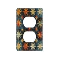thumbnail image 3 of Switch Panel Switch Decoration 2.76x4.53x0.28 Inches Unused Outlet Cover Switch Plate Wall Plates Living Room Kitchen Bedroom Study Switches Colorful Stars, 3 of 8