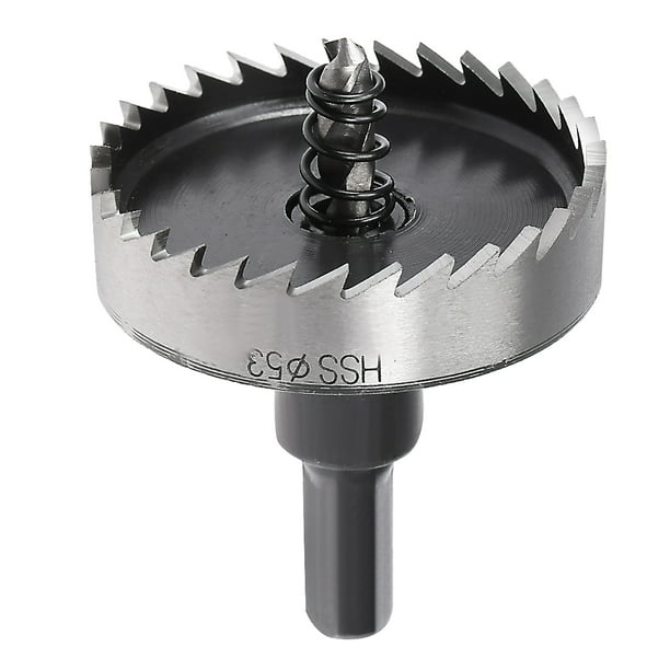 53mm HSS Drill Bit Hole Saw for Metal Alloy Wood