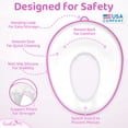 thumbnail image 3 of Potty Training Seat W/ Splash Guard, Toddler Safe-Potty Seat by EcoEarth, 3 of 9