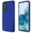 thumbnail image 4 of For Samsung Galaxy S20 Heavy Duty Military Grade Full Body Shockproof Dust-Proof Drop Proof Rugged Protective Cover w/Belt Clip Blue/Blue, 4 of 4