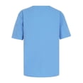 thumbnail image 4 of Mens T Shirts V Neck Short Sleeve Workers Care Pocket Solid Color with Sleeve T-Shirts, 4 of 7
