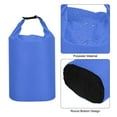 thumbnail image 3 of 2 Pcs Waterproof Dry Bag Dry Sack Lightweight Portable Travel Dark Blue, 3 of 6