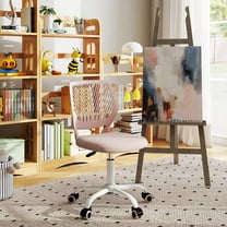 Homy Casa Adjustable Height Drafting Stool with 360° Swivel, Ergonomic Design and Quiet Casters for Art Studio, Design Room and Drawing Desk