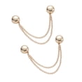 thumbnail image 5 of Bolincty 2Pcs Multi-Function Magnetic Clothing Clip with Chain Multi-Purpose Pinless Metal Buttons Clip Clothes Scarf Trouser Legs Cuff Fixing Magnet Pin, 5 of 8