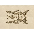 thumbnail image 1 of Ahgly Company Tapis d'Intérieur Lavables en Machine Rectangle Transitionnel Peru Brun, 7' x 9', 1 of 7